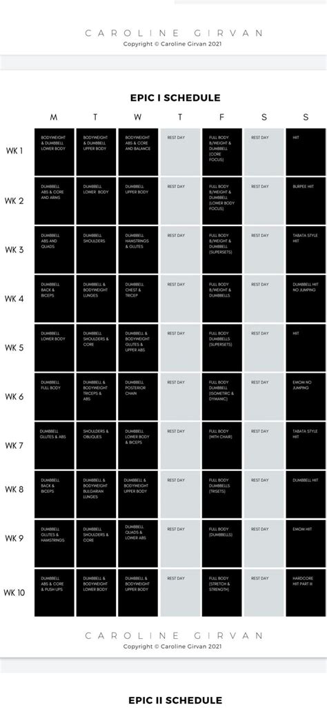 list of caroline girvan programs